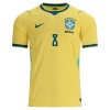 Brasilien Bruno Guimaraes 8 Matchtröjor Hemma Fotbollströja VM 2026