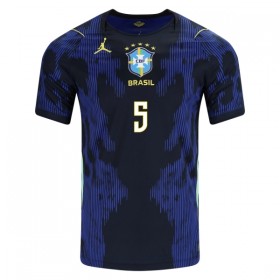 Brasilien Casemiro 5 Matchtröjor Borta Fotbollströja VM 2026