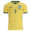 Brasilien Casemiro 5 Matchtröjor Hemma Fotbollströja VM 2026