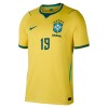Brasilien Endrick 19 Matchtröjor Hemma Fotbollströja VM 2026