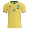 Brasilien Estevao 20 Matchtröjor Hemma Fotbollströja VM 2026