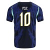 Brasilien Pele 10 Matchtröjor Borta Fotbollströja VM 2026