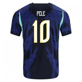 Brasilien Pele 10 Matchtröjor Borta Fotbollströja VM 2026