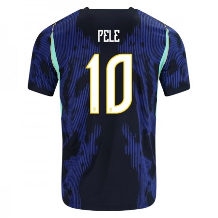 Brasilien Pele 10 Matchtröjor Borta Fotbollströja VM 2026