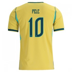 Brasilien Pele 10 Matchtröjor Hemma Fotbollströja VM 2026