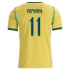 Brasilien Raphinha 11 Matchtröjor Hemma Fotbollströja VM 2026