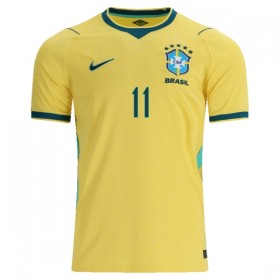 Brasilien Raphinha 11 Matchtröjor Hemma Fotbollströja VM 2026