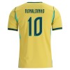 Brasilien Ronaldinho 10 Matchtröjor Barn Hemma Fotbollströja VM 2026