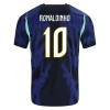 Brasilien Ronaldinho 10 Matchtröjor Borta Fotbollströja VM 2026