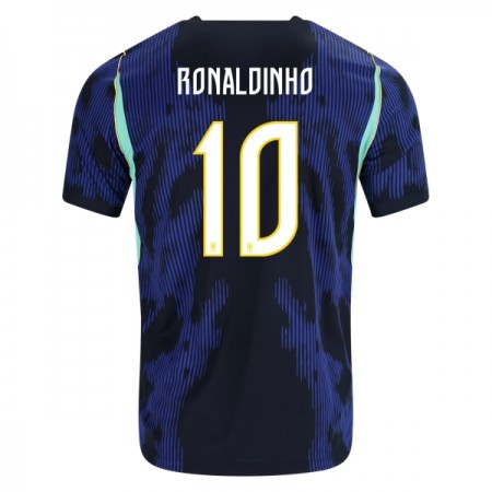 Brasilien Ronaldinho 10 Matchtröjor Borta Fotbollströja VM 2026