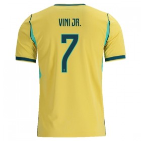 Brasilien Vini JR. 7 Matchtröjor Hemma Fotbollströja VM 2026