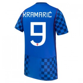 Kroatien Kramaric 9 Matchtröjor Borta Fotbollströja VM 2026