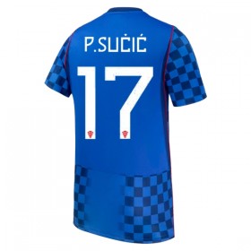 Kroatien P. Sucic 17 Matchtröjor Borta Fotbollströja VM 2026