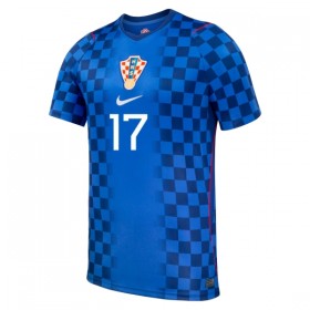 Kroatien P. Sucic 17 Matchtröjor Borta Fotbollströja VM 2026