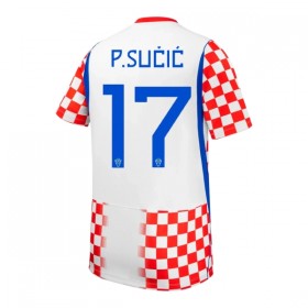 Kroatien P. Sucic 17 Matchtröjor Hemma Fotbollströja VM 2026