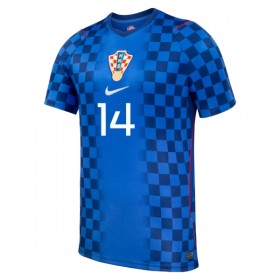 Kroatien Perišić 14 Matchtröjor Barn Borta Fotbollströja VM 2026