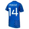 Kroatien Perišić 14 Matchtröjor Barn Borta Fotbollströja VM 2026