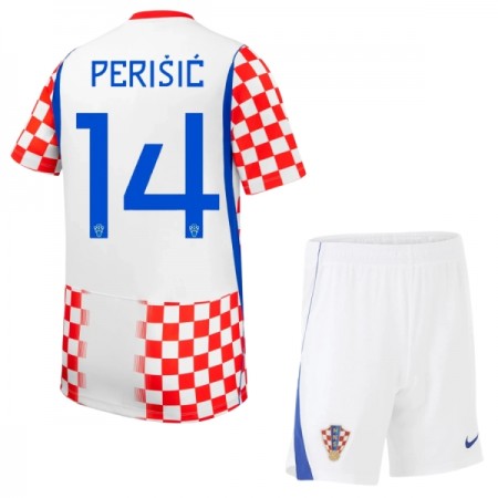 Kroatien Perišić 14 Matchtröjor Barn Hemma Fotbollströja VM 2026