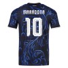 Argentina Maradona 10 Matchtröjor Barn Borta Fotbollströja VM 2026