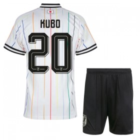 Japan Kubo 20 Matchtröjor Barn Borta Fotbollströja VM 2026