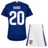 Japan Kubo 20 Matchtröjor Barn Hemma Fotbollströja VM 2026