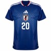 Japan Kubo 20 Matchtröjor Barn Hemma Fotbollströja VM 2026