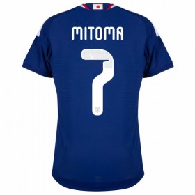 Japan Mitoma 7 Matchtröjor Hemma Fotbollströja VM 2026