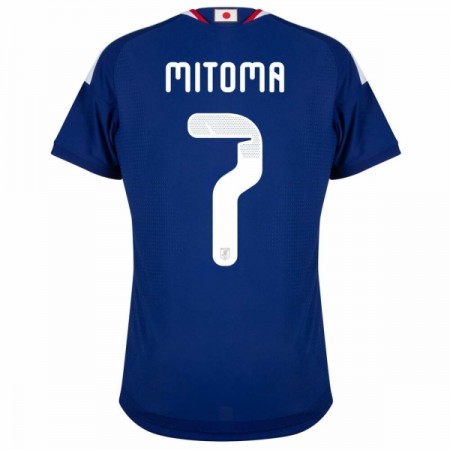 Japan Mitoma 7 Matchtröjor Hemma Fotbollströja VM 2026