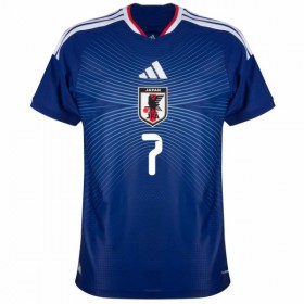 Japan Mitoma 7 Matchtröjor Hemma Fotbollströja VM 2026