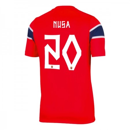 Norge Nusa 7 Matchtröjor Hemma Fotbollströja VM 2026 Norge Nusa 7 Matchtröjor Hemma Fotbollströja VM 2026