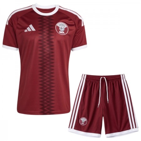Qatar Matchtröjor Barn Hemma Fotbollströja VM 2026