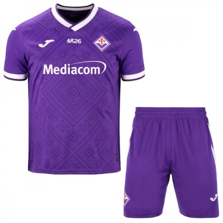 AC Fiorentina Matchtröjor Barn Hemma Fotbollströja 2026-27