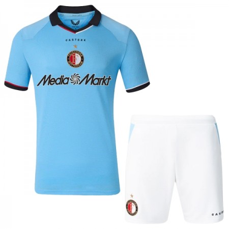 Feyenoord Rotterdam Matchtröjor Barn Borta Fotbollströja 2026-27 Feyenoord Rotterdam Matchtröjor Barn Borta Fotbollströja 2026-27