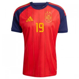 Spanien 2 Stars Lamine Yamal 19 Matchtröjor Barn Hemma Fotbollströja VM 2026