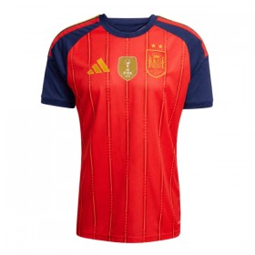 Spanien 2 Stars Matchtröjor Hemma Fotbollströja VM 2026