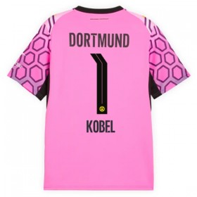 Borussia Dortmund Kobel 1 Matchtröjor Målvakt Borta Fotbollströja 2026-27 Rosa