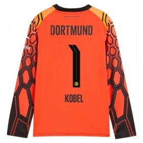 Borussia Dortmund Kobel 1 Matchtröjor Målvakt Hemma Fotbollströja 2026-27 Orange Långärmad