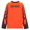 Borussia Dortmund Matchtröjor Målvakt Barn Hemma Fotbollströja 2026-27 Orange Långärmad