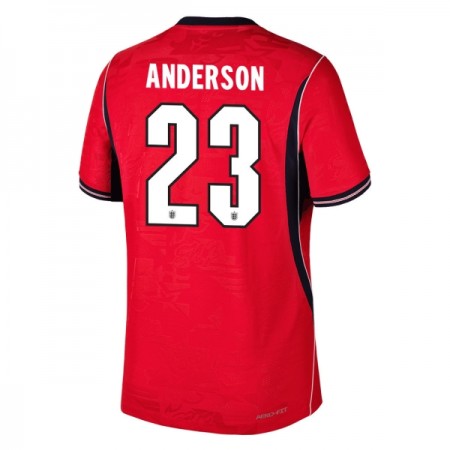 England Elliot Anderson 23 Matchtröjor Borta Fotbollströja VM 2026 England Elliot Anderson 23 Matchtröjor Borta Fotbollströja VM 2026