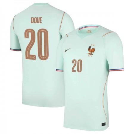 Frankrike Desire Doue 20 Matchtröjor Borta Fotbollströja VM 2026
