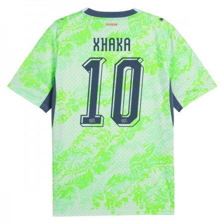 Schweiz Granit Xhaka 10 Matchtröjor Borta Fotbollströja VM 2026