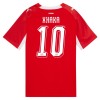 Schweiz Granit Xhaka 10 Matchtröjor Hemma Fotbollströja VM 2026 Schweiz Granit Xhaka 10 Matchtröjor Hemma Fotbollströja VM 2026