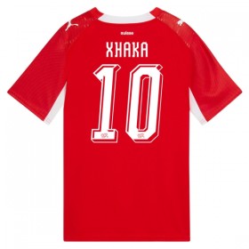 Schweiz Granit Xhaka 10 Matchtröjor Hemma Fotbollströja VM 2026