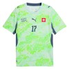 Schweiz Vargas 17 Matchtröjor Borta Fotbollströja VM 2026