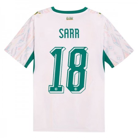 Senegal Sarr 18 Matchtröjor Hemma Fotbollströja VM 2026 Senegal Sarr 18 Matchtröjor Hemma Fotbollströja VM 2026