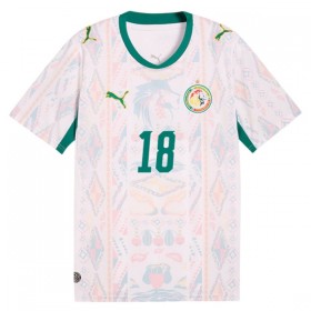Senegal Sarr 18 Matchtröjor Hemma Fotbollströja VM 2026