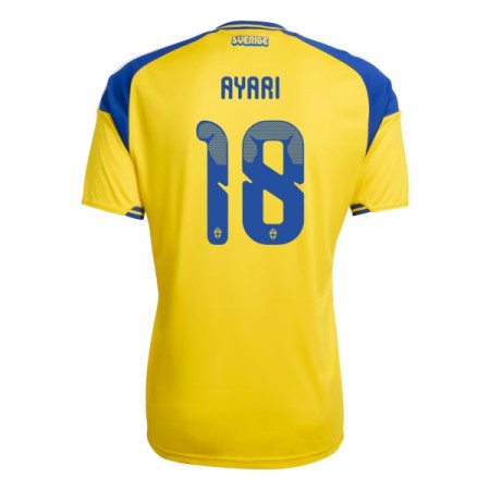 Sverige Ayari 18 Matchtröjor Hemma Fotbollströja VM 2026
