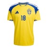 Sverige Ayari 18 Matchtröjor Hemma Fotbollströja VM 2026