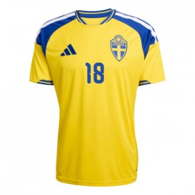 Sverige Ayari 18 Matchtröjor Hemma Fotbollströja VM 2026