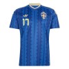Sverige Gyokeres 17 Matchtröjor Borta Fotbollströja VM 2026